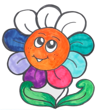 رسومات اطفال تعليمية ملونة 5