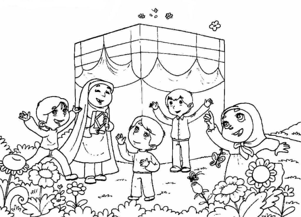 رسومات عاشوراء للتلوين 3