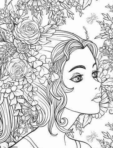 رسومات للتلوين للكبار PDF 2