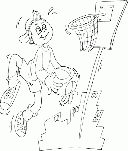 رسومات تلوين رياضة6