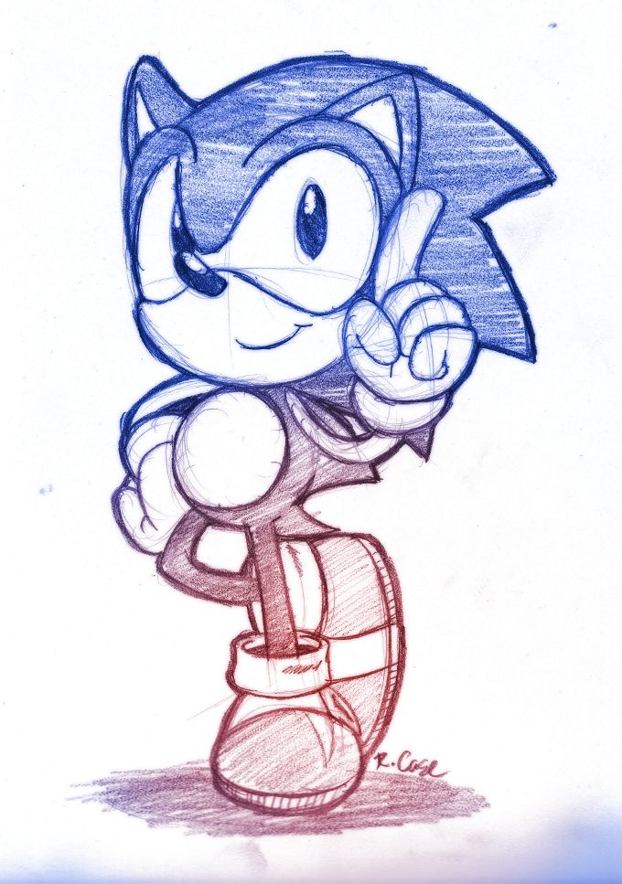 رسومات سونيك 5