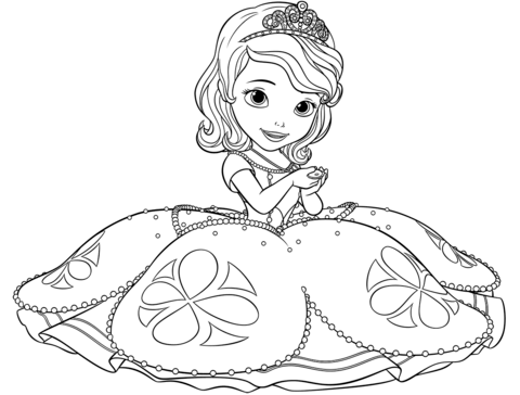 رسومات تلوين صوفيا 2