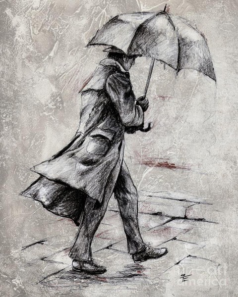 رسم فصل الشتاء للكبار 2