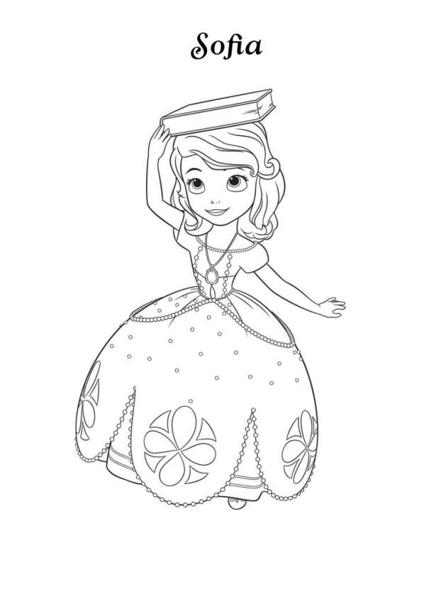 رسومات تلوين صوفيا 6