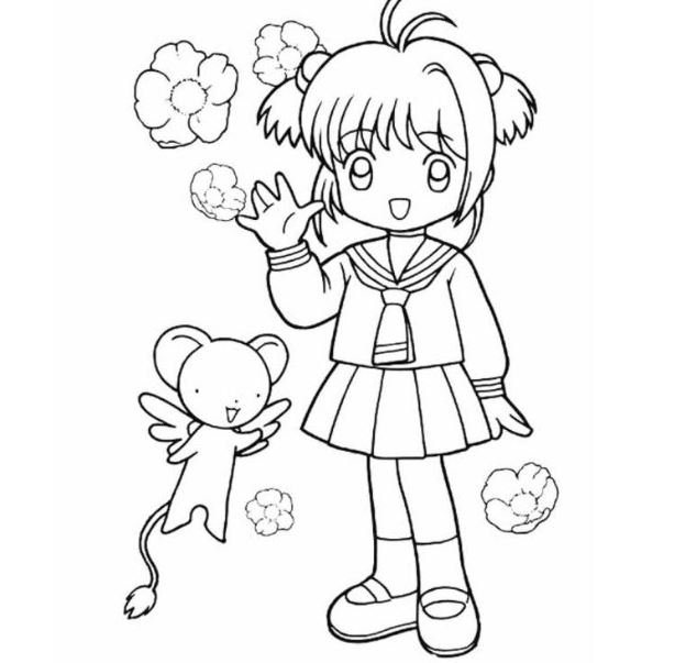 رسومات جميلة للتلوين 5