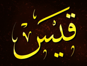 زخرفة اسم قيس