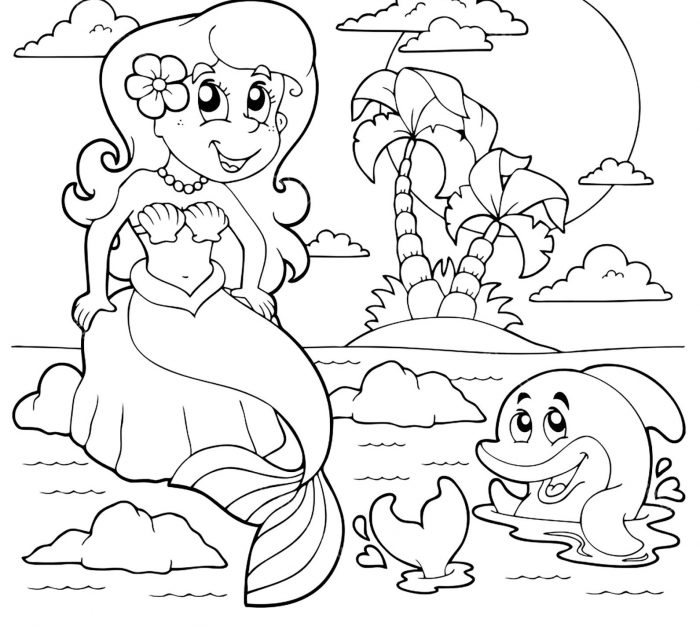 رسومات جميلة للتلوين 4