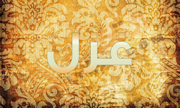 إسم غزل بخط جميل