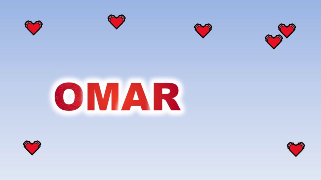 اسم عمر بالانجليزي2