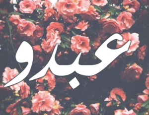 زخرفة اسم عبدو