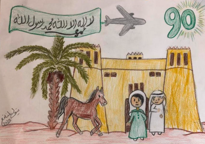 رسومات أطفال عن الوطن 1