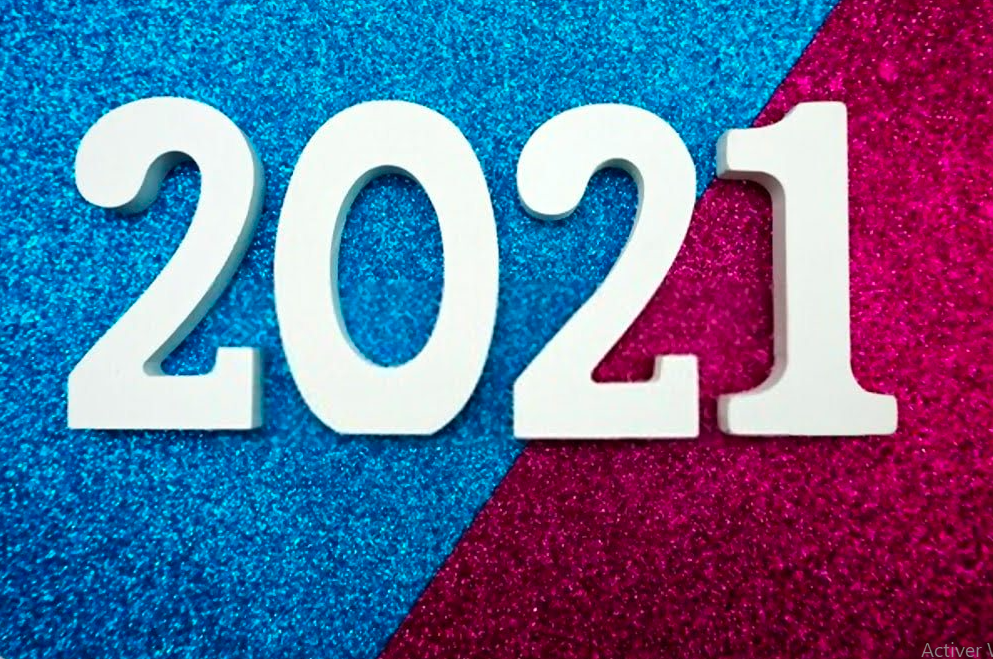 تهنئة بالعام الجديد 2021