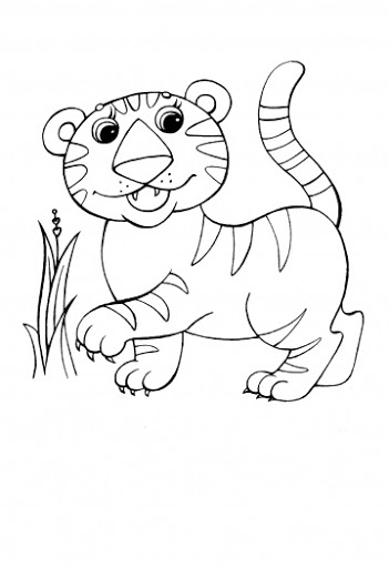 رسومات للتلوين للاطفال 1