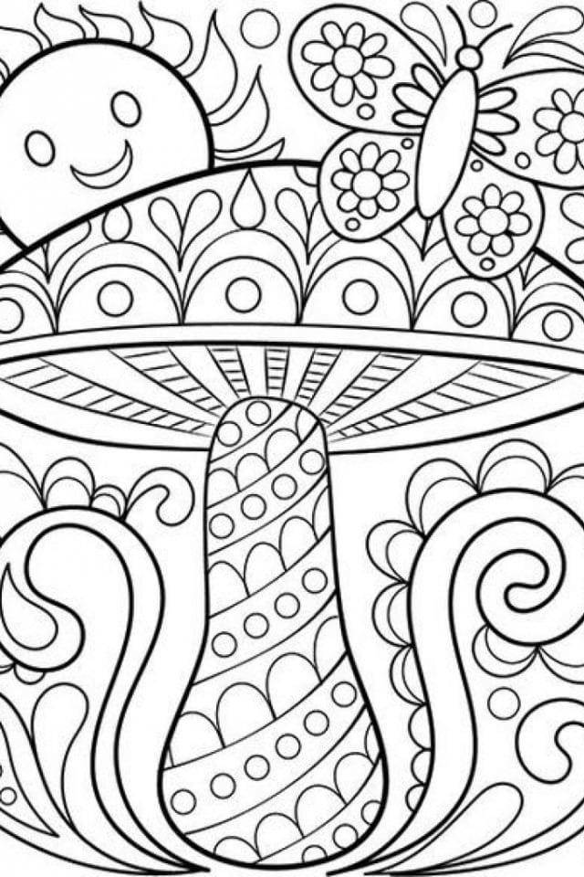 رسومات للتلوين للكبار فقط 4