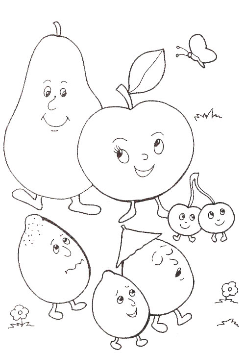 رسومات للتلوين للتحضيري11