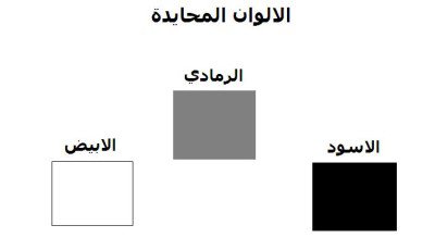 الألوان الحارة والباردة والمحايدة 6