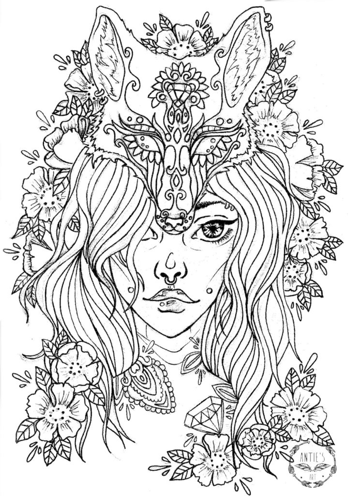 رسومات للتلوين للكبار فقط 2