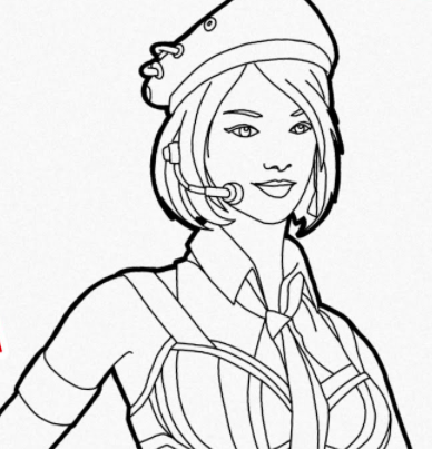 رسومات للتلوين فري فاير6