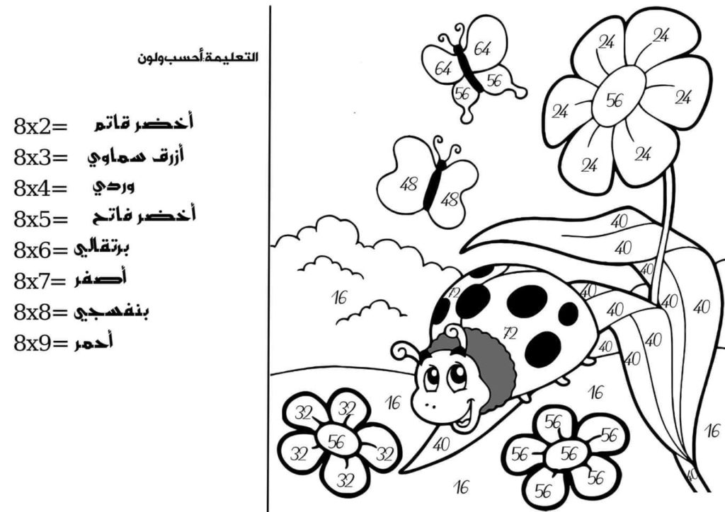 رسومات للتلوين للسنة الاولى ابتدائي17