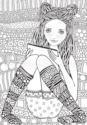 رسومات للتلوين للكبار فقط 5