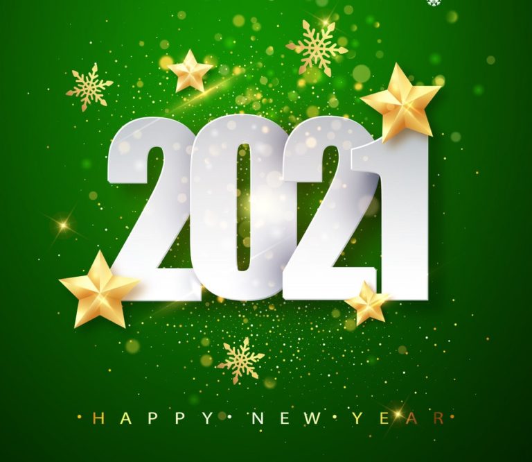 بطاقات تهنئة بالعام الجديد 2021 -4