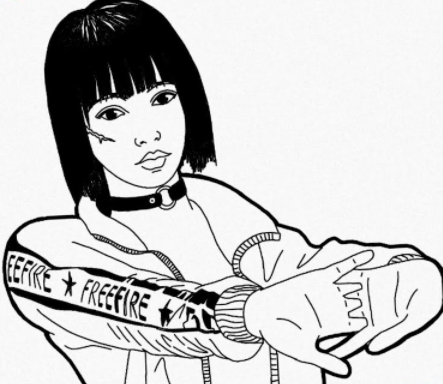 رسومات للتلوين فري فاير7
