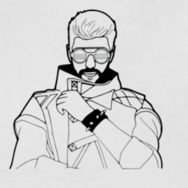 رسومات للتلوين فري فاير8