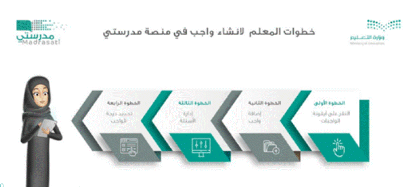 منصة مدرستي الواجبات