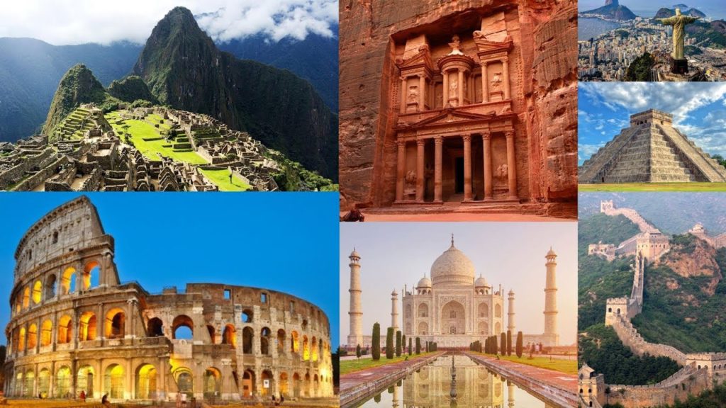 عجائب الدنيا السبع بالانجليزي ويكيبيديا