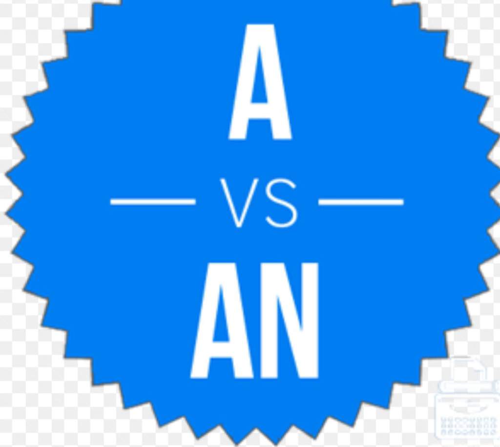 تمارين على قاعدة a an