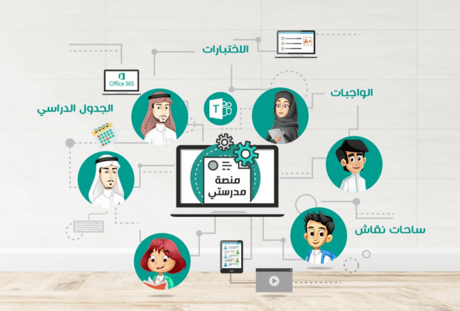 التسجيل في منصة مدرستي