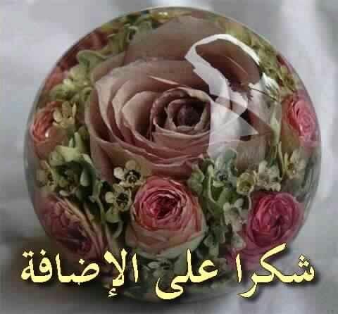 شكرا لقبول الانضمام للمجموعة - كلمة شكر للاداره والاعضاء للانضمام 
