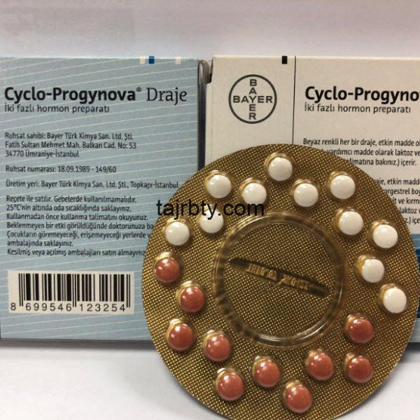 متى تنزل الدورة بعد حبوب cyclo-progynova
