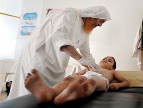 علاج الخلعة بالتدليك