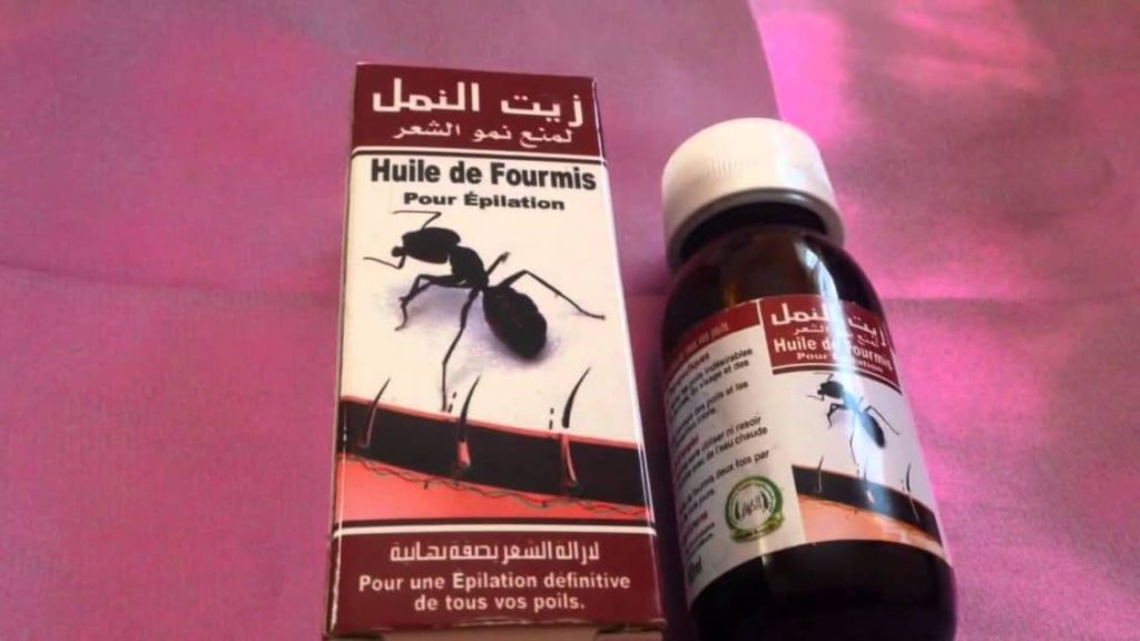 كيفية استخدام زيت النمل لمنع انبات الشعر
