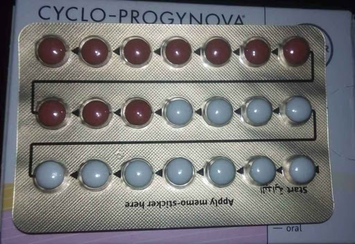 متى يتم اخذ برشام cyclo progynova