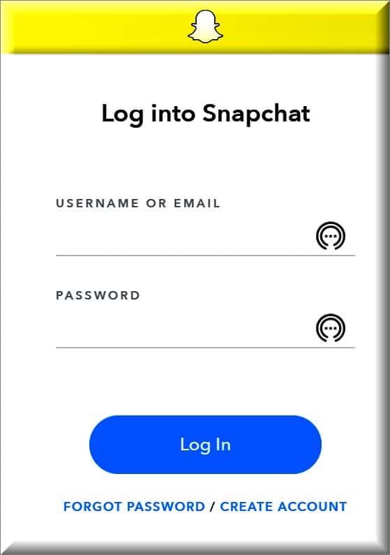 استرجاع حساب سناب شات المقفل