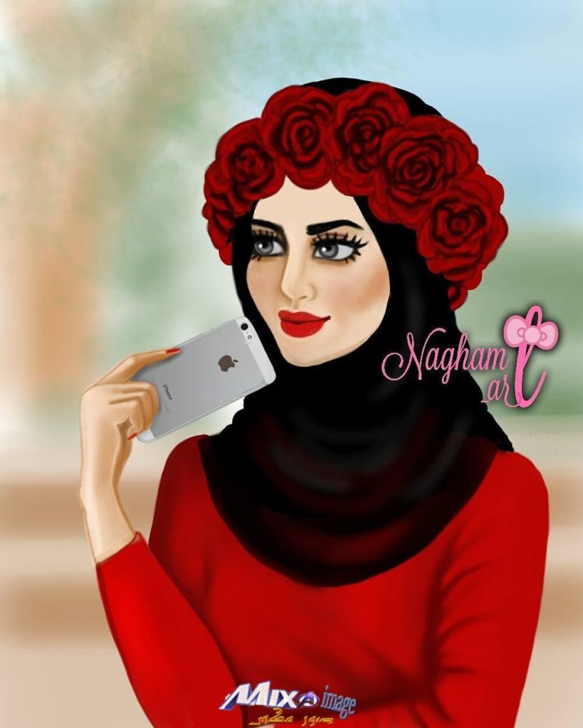 خلفيات بنات كرتون كيوت 3