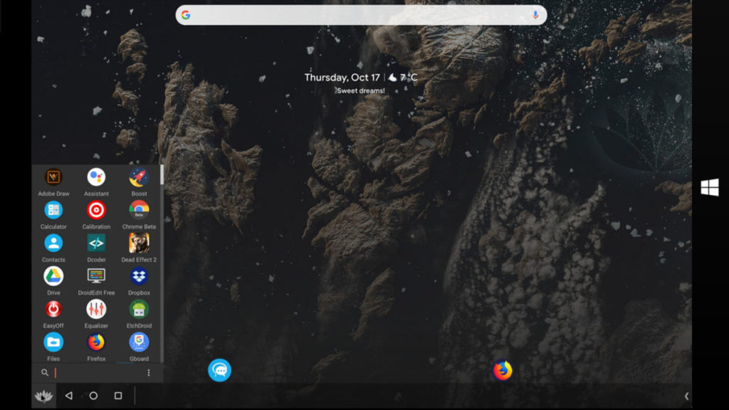 محاكي اندرويد اون لاين بليس او اس Bliss OS