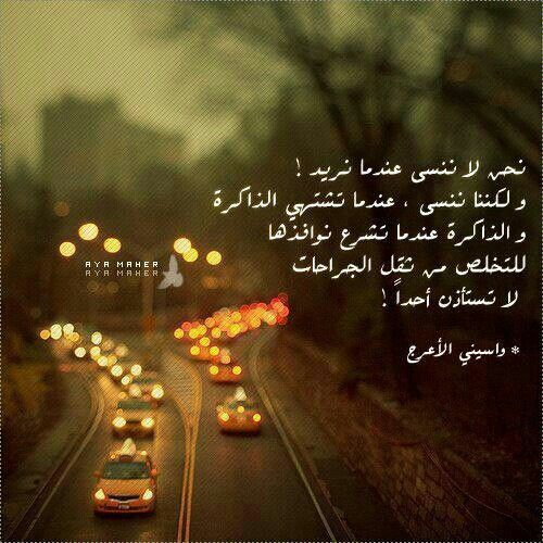 خواطر عن الذاكرة والنسيان