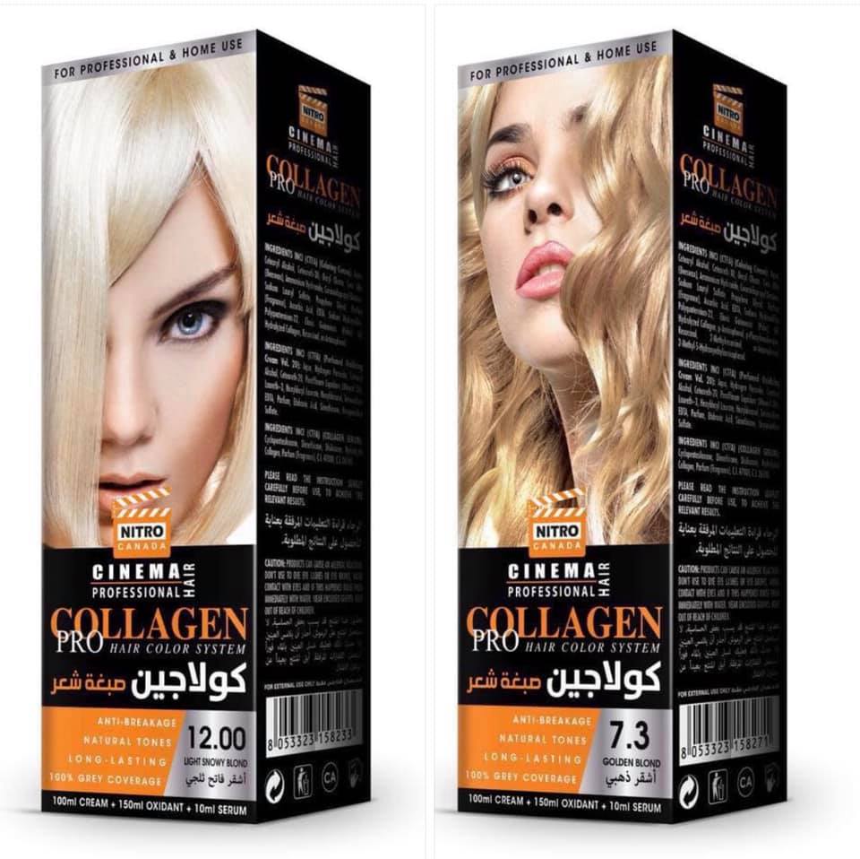 صبغة كولاجين للشعر