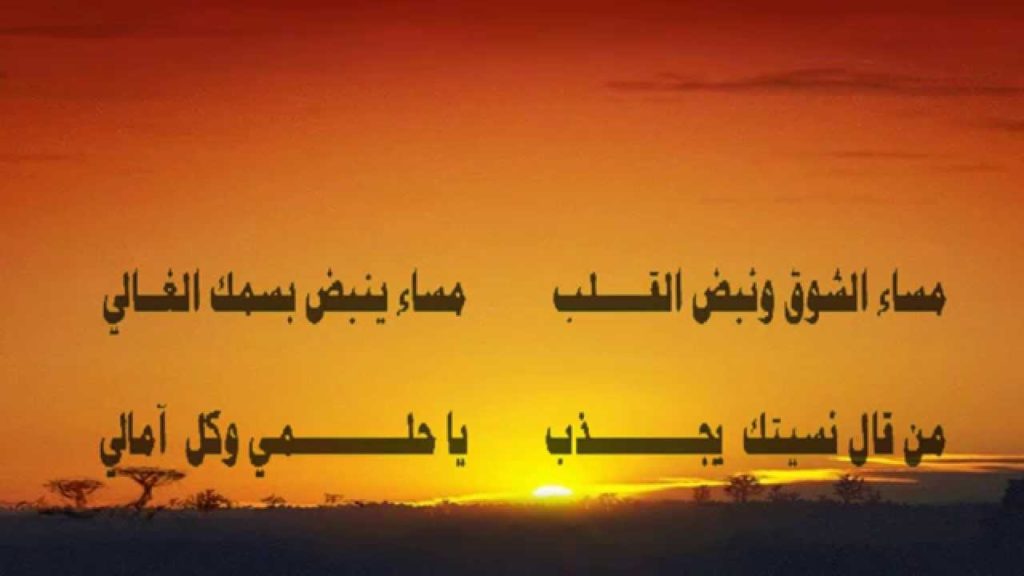 خواطر شعرية عن الشوق والحنين للحبيب