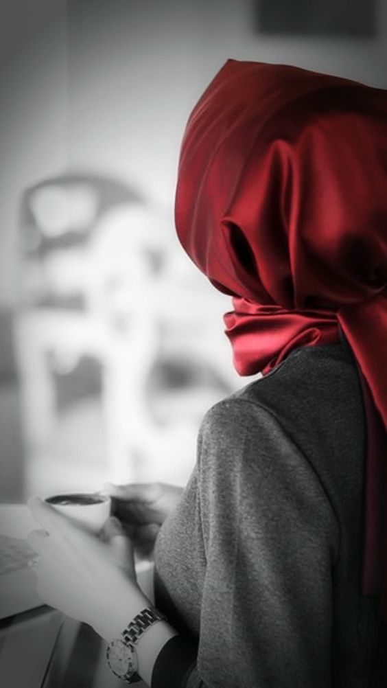 خلفيات الواتـس اب للبنات محجبات كيوت 1
