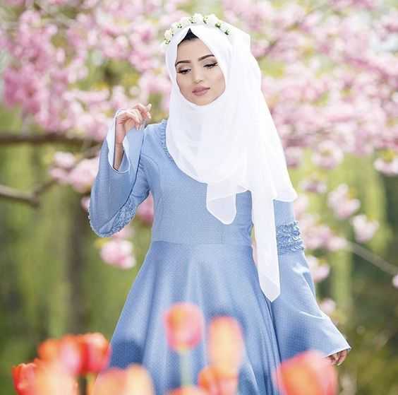 خلفيات الواتـس اب للبنات محجبات كيوت 3