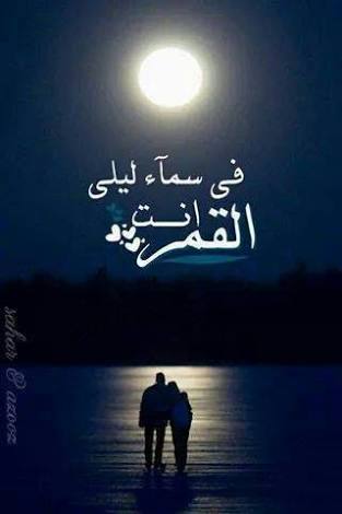 خواطر عن الليل والقمر