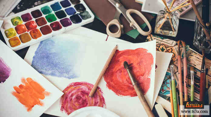 خواطر عن الرسم بالانجليزية