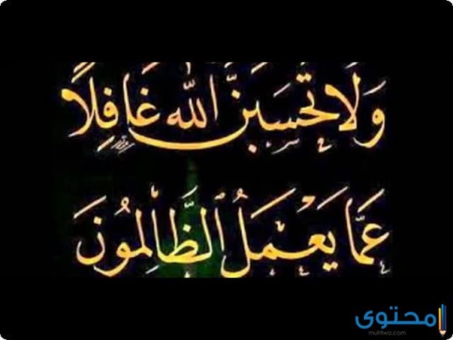 رد على الظالم 