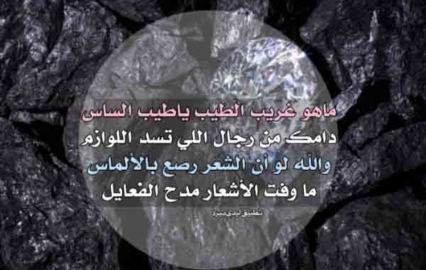 رد على شعر مدح رجل بالفصحى