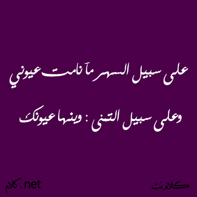 أجمل ما قيل عن السهر خواطر