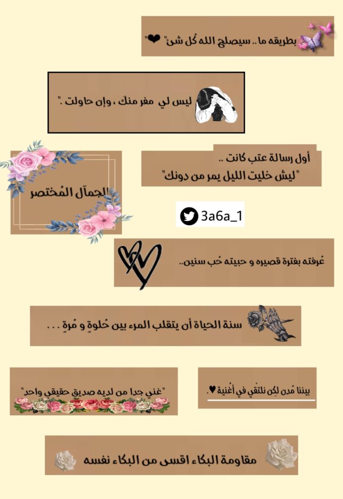 قصاصات سناب حب عبارات ٢